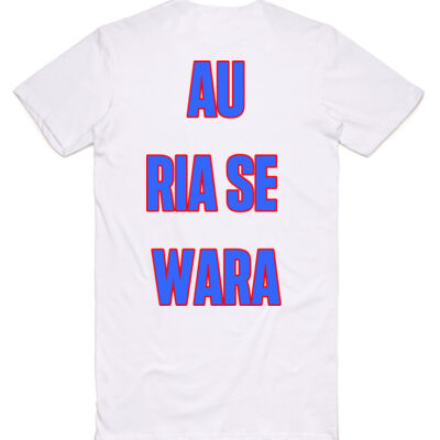 Ra Front/Back (Au Ria Se Wara) Longer T-shirt Thumbnail
