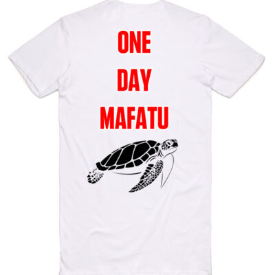 Lau Front/Back (1 Day Mafatu) Longer T-shirt Thumbnail