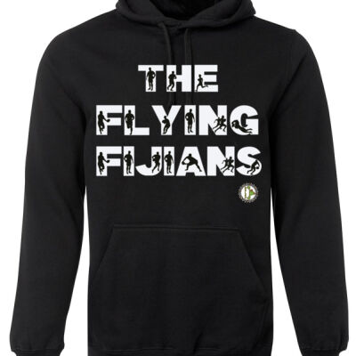 The Flying Fijian (Front/Back) Hoodie Thumbnail