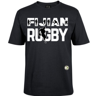 Fijian Rugby Wht T/shirt Thumbnail