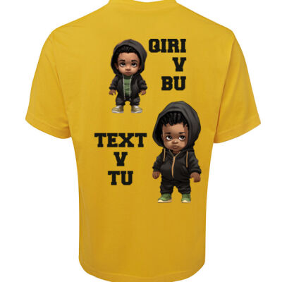 Text V Tu T/Shirt  Thumbnail