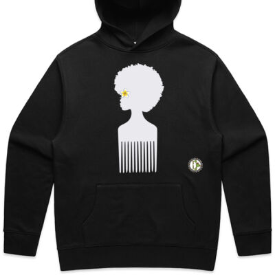 Frangipani White comb Hoodie Thumbnail