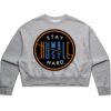 AS Colour Womens Oversized Crew Thumbnail